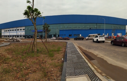 Updated M&E progress at Huu Nghi Food Factory project in week 16